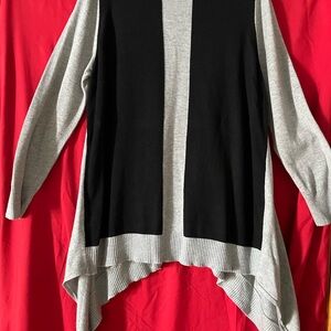 Premise Gray and Black Women's Cardigan